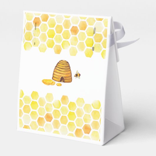 Mam-to-Bee, Bumble Bee Theme Bedankdoosjes (Achterkant)