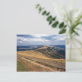 Mam Tor en Loose Hill Ridge, Derbyshire Europe Briefkaart (Staand voorkant)