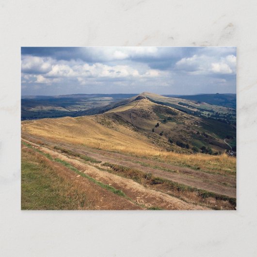 Mam Tor en Loose Hill Ridge, Derbyshire Europe Briefkaart (Voorkant)