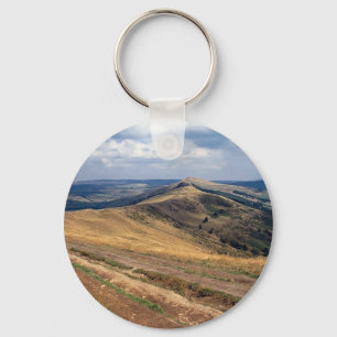 Mam Tor en Loose Hill Ridge, Derbyshire Europe Sleutelhanger