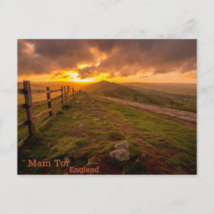Mam Tor - Engeland Briefkaart