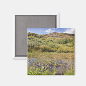 Mam Tor in het Peak District souvenir foto Magneet (Voorkant / Achterkant)