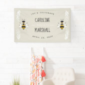 Mam-tot-bietenbord voor Neutrale Baby showers Spandoek (Insitu)