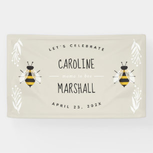 Mam-tot-bietenbord voor Neutrale Baby showers Spandoek