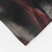 Mam tot mijn zoon... ik ben altijd daar. fleece deken (Hoek)