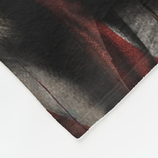 Mam tot mijn zoon... ik ben altijd daar. fleece deken (Hoek)