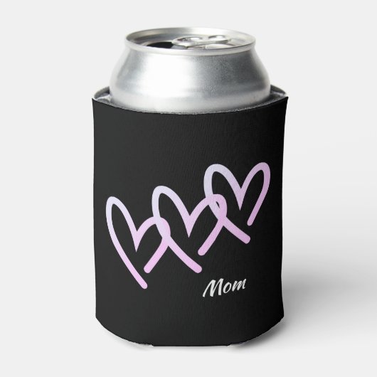 Mam Triple Black Heart Blikjeskoeler (Blikje Voorkant)