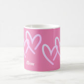 Mam Triple Pink Heart Koffiemok (Center)
