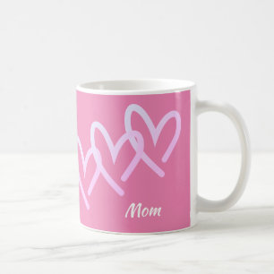Mam Triple Pink Heart Koffiemok