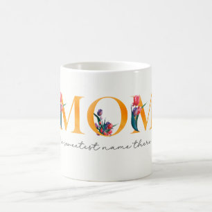 Mam tulpt de liefste naam daar is Floral Koffiemok