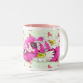 Mam Tweekleurige Koffiemok (Voorkant rechts)