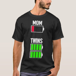 Mam tweet grappige Moederdag uit de batterij T-shirt