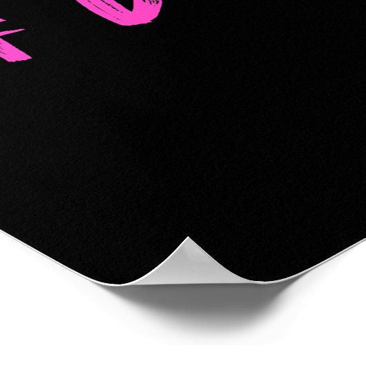 Mam uit dienst Mam Moederdag Poster (Hoek)