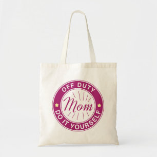 Mam uit dienst tote bag