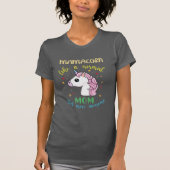 Mam Unicorn T Shirt (Voorkant)
