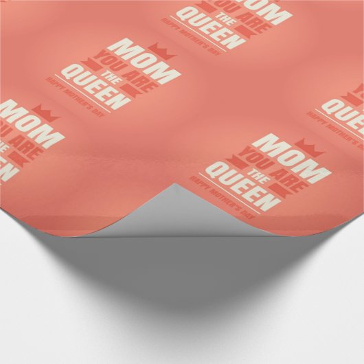 Mam Uw Koningin Cadeaupapier (Hoek)