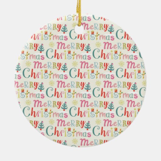 Mam, vader en twee kinderen ~ pinguïns keramisch ornament (Achterkant)