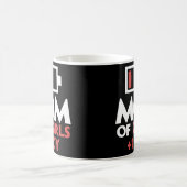 Mam van 2 Meisjes 1 Jongen Moeder met één zoon 2 Koffiemok (Center)