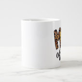 Mam van beide baseball Softball, honkbal Softball Grote Koffiekop (Voorkant)