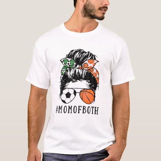 Mam van beide voetbalwedstrijden t-shirt (Voorkant)