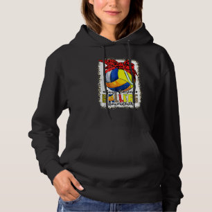 Mam van beide volleybaltenstrennis bezige galerij hoodie