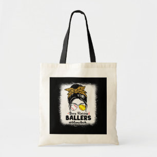 Mam van Bezig Raising Softball - Baseball Tote Bag