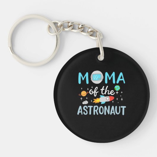 Mam van de Astronaut Sleutelhanger (Voorkant)