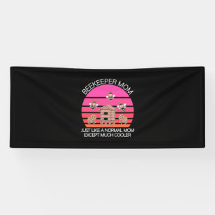 Mam van de bijenteelt spandoek