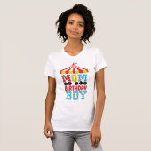 Mam van de Birthday Boy Circus T-shirt (Voorkant volledig)