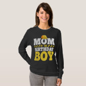 Mam van de Birthday Boy Construction Birthday Part T-shirt (Voorkant volledig)