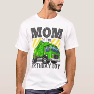 Mam van de Birthday Boy die vuilniswagen koopt T-shirt