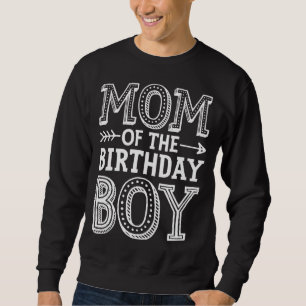 Mam van de Birthday Boy Funny Moeder Mama Family M Trui