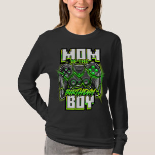 Mam van de Birthday Boy Matching Family Video Game T-shirt