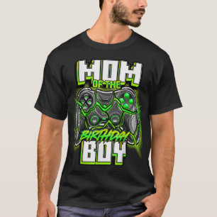 Mam van de Birthday Boy Matching Family Video Game T-shirt