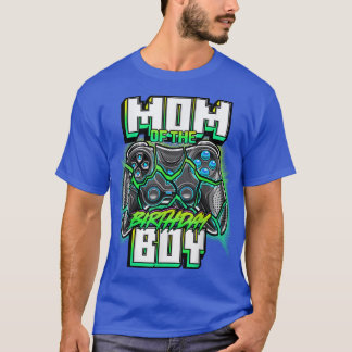 Mam van de Birthday Boy Matching Family Video Game T-shirt