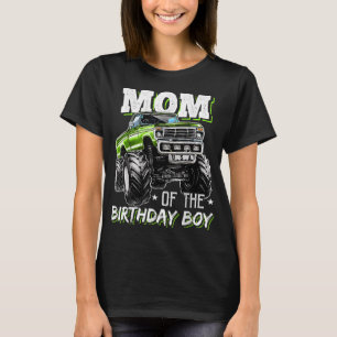Mam van de Birthday Boy Monster Truck Birthday Nov T-shirt
