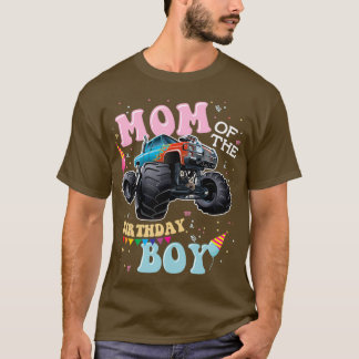 Mam van de Birthday Boy Monster Trucks T-shirt