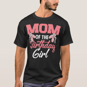 Mam van de Birthday Girl Ballerina Bday Party Ball T-shirt