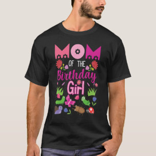 Mam van de Birthday Girl Insect Bday Party T-shirt