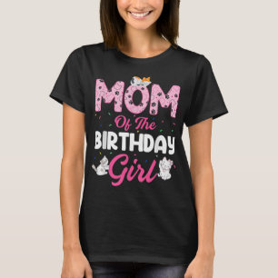 Mam van de Birthday Girl Shirt Cat Lover Kat Kit