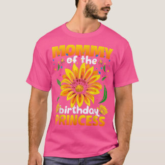 Mam van de Birthday Prinses Funny Mama Gran T-shirt