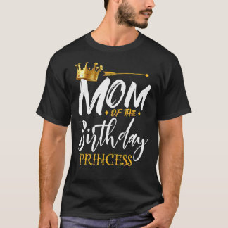 Mam van de Birthday prinses mama oma T-shirt