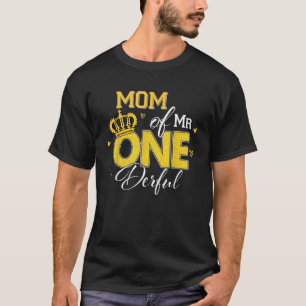 MAM van de heer Onederful 1e verjaardag een vresel T-shirt