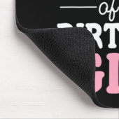 Mam van de Koe van het Birthday Girl Boerderij Muismat (Hoek)