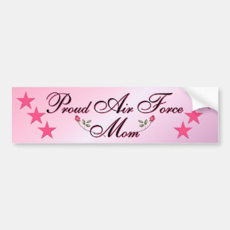 Mam van de roze- en routineluchtmacht bumpersticker