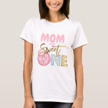 Mam van de Sweet One 1e verjaardag Donut Theme Cut