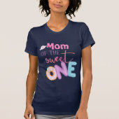 Mam van de Sweet One Brother 1 Birthday Donut T-shirt (Voorkant)