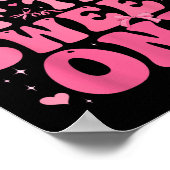 Mam van de Sweet One Coquette Bow 1e verjaardag Gi Poster (Hoek)