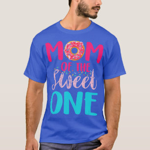 Mam van de Sweet One Donut Lover Cute Moederdag T-shirt