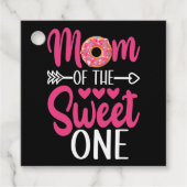 Mam van de Sweet One Sprinkst Donut Bedankjes Labels (Voorkant)